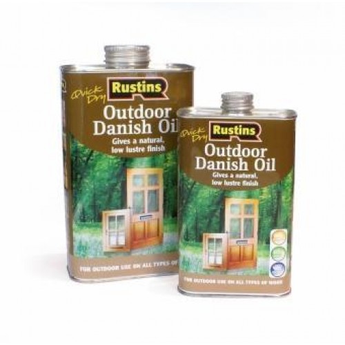 Rustins Danish Oil Outdoor - Датское масло для наружных работ 0,5 л